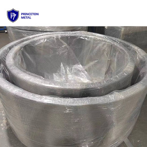 <span class=keywords><strong>Jardinière</strong></span> Ronde Contemporaine en Aluminium Princeton, Écologique et Légère, pour Usage Extérieur et Jardin - Product Image 2