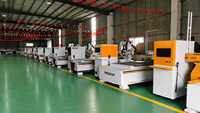 Machine de découpe, perçage et rainurage CNC 1325 à quatre processeurs pour le travail du bois, les panneaux, les meubles, les armoires et les placards