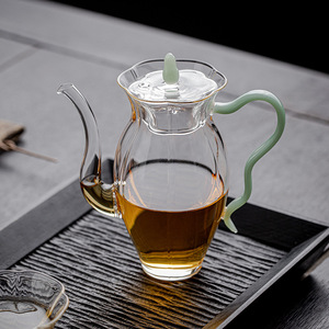 Heat Resistant Borosilicate Glass Teapot With Lid Transparent For Afternoon <b>Tea</b> Fruit <b>Tea</b> Flower <b>Tea</b> Kung Fu <b>Tea</b> <b>Set</b> - Product Image 1