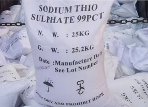 โซเดียมไทโอซัลเฟตเพนทาไฮเดรต ไฮโปซัลไฟต์ เกรดอุตสาหกรรม ความบริสุทธิ์ 99% รหัส HS 28323000 ค่า <span class=keywords><strong>pH</strong></span> 6.5-<span class=keywords><strong>9.5</strong></span> ไม่ละลายน้ำ สูงสุด 0.01% - Product Image 2