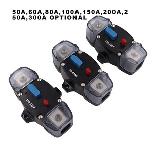 48V 50a 60a 80a 100a 150a 200a 250a 300a fusible de disjoncteur réinitialisation manuelle étanche Protection d'alimentation pour camion <span class=keywords><strong>Auto</strong></span> bateau RV - Product Image 3