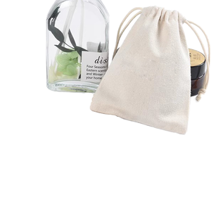 Bolsa de Compras Personalizada con Cordón, 100% Algodón, Reutilizable, de Gran Capacidad, con Diseño de Letras Elegante, para Regalos - Product Image 1