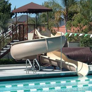 Toboggans aquatiques personnalisés en fibre <span class=keywords><strong>de</strong></span> verre pour enfants Playhouse avec toboggan-Équipement <span class=keywords><strong>de</strong></span> jeu aquatique en vente - Product Image 5