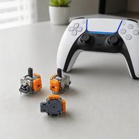 10 Pièces Capteur Analogique 3D à Effet Hall pour Manette PS5/PS4/Xbox One/Switch Pro – Pièces de Remplacement et Accessoires