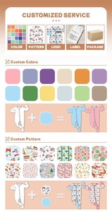 Costume da bagno intero estivo personalizzato W56 per bambina con maniche a volant, per bambine - Product Image 6