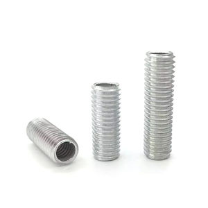 Silencieux métallique 1 2 adapté à la pointe de <span class=keywords><strong>tige</strong></span> <span class=keywords><strong>filetée</strong></span> pleine longueur de <span class=keywords><strong>14</strong></span> <span class=keywords><strong>mm</strong></span> et à une longueur de 10 <span class=keywords><strong>mm</strong></span> avec découpe à la machine ECU - Product Image 2