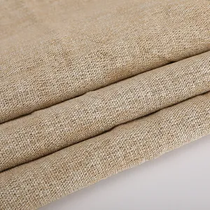 Wujiang Supplier Grade Quality 300D polyester linen look blackout curtain blinds drapes fabric manufacturer in china