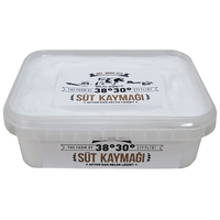 D280 haut produit rectangulaire 280ml inviolable PP IML conteneur baignoire et PP IML couvercle pour les Dates alimentaires emballage de gelée
