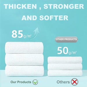 Serviettes de bain compressées jetables en viscose non tissée épaissie, super absorbantes, portables, pour les voyages et l'hôtellerie - Product Image 3