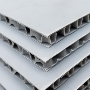 Hot Sale PP Corrugated Plastic Sheet Custom Polypropylene Hollow Sheet For Turnover Box