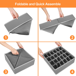 4 Mảnh tổ chức thiết lập các giải pháp chia cho tất cả các nhu cầu lưu trữ của bạn - Product Image 5