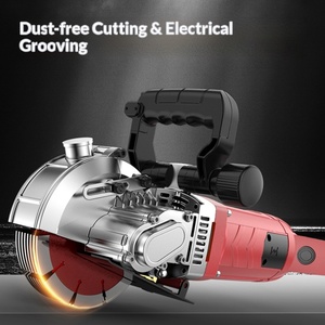 Macchina Elettrica per Scanalature 220V, Senza Polvere, per Progetti di Installazione Idraulica, Modellatura in Un Solo Passaggio, Taglio Completamente Automatico di Condotti per Cavi a Parete - Product Image 3