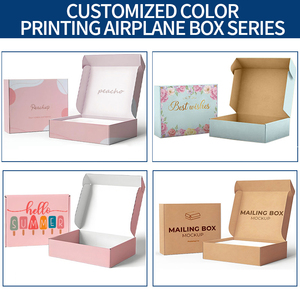 Caja de <span class=keywords><strong>Regalo</strong></span> Rosa con Logotipo Impreso Personalizado, Caja de Envío, Caja de Paquetería, Caja de Correo Corrugada Impresa, Embalaje de Envío - Product Image 2