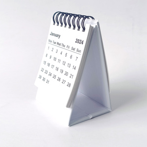 Calendario diario de escritorio con impresión personalizada a todo color, planificador mensual colgante de pared en espiral 2026 - Product Image 3
