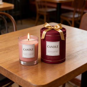 Caja Cilíndrica Navideña con Impresión Creativa para Dulces y Aceites - Product Image 4