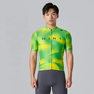 Uniforme de Ciclismo de manga corta para hombre, jerseys transpirables de secado rápido, diseño personalizado, para verano, novedad de 2023