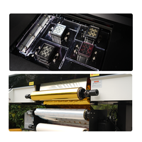 Nueva Impresora de Etiquetas UV Roll-to-Roll con Lámina Dorada y Plateada, Barniz de Estampado en Caliente, Laminadora UV DTF, 1 Año de Garantía A1