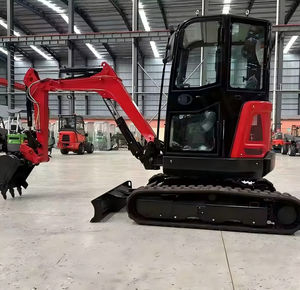 Mini-excavatrice compacte sur chenilles YM 2025 de haute qualité, 2650 kg, moteur importé, pompe hydraulique KYB, attache rapide, haute efficacité - Product Image 1