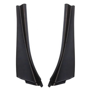 Pour Nissan <span class=keywords><strong>Qashqai</strong></span> 2008-2015, paire de caches de pare-brise, OE 66894-JE20A 66895-JE20A, déflecteur de drainage d'eau - Product Image 1