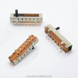 מתג השקופית 1 שורה 6 דרך סיבוב ישר חור ישר הרכבה מכשירי חשמל וציוד אבטחה - Product Image 3