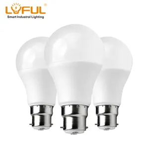 A60 7W 9W LED Bulb E27 B22 led foco CE RoHS bulb lighting 6500K factory supplier