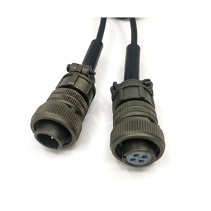 Amphenol MS3106A-14S-2P <span class=keywords><strong>DIN</strong></span> 4 voies pour montage de câble automobile Connecteur à vis Accouplement à broches en cuivre Taille 14S MIL-DTL-5015 - Product Image 3