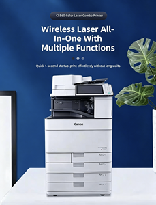 Fotocopiatrice Digitale <span class=keywords><strong>Multifunzione</strong></span> <span class=keywords><strong>Laser</strong></span> Scanner A3 Multicolore Ricondizionata Canon IR-ADV C5560 60ppm Cablata/Wi-Fi/USB AC - Product Image 2