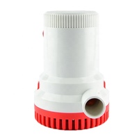 Pompe à eau de cale submersible non automatique pour bateau marin 12V 24V 1500GPH 2000GPH DC