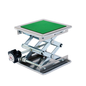 Plateforme élévatrice manuelle en acier inoxydable Guanghe Kunshenglong 100x100mm résistante aux coupures pour usage en laboratoire - Product Image 1