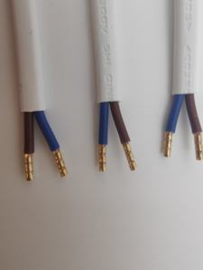 Großhandel Effiziente Niederspannungs-PVC-Kupfer-Klimaanlage Strom verdrahtung Draht rolle Haifisch-Zahn-Anschluss Coded Tube - Product Image 3