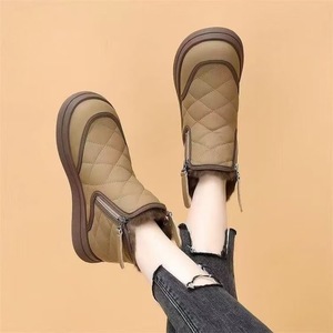 Mocasines de hombre de alta calidad, color marrón, de caña baja, hechos de cuero británico lavado y con estilo retro, con suela Goodyear y fabricados a mano. - Product Image 1