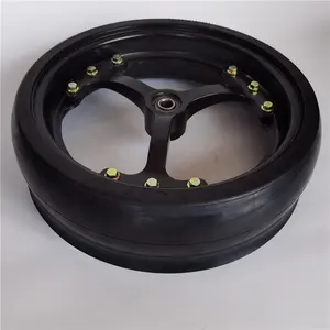 آلة زراعة للزرع بعجلات مقاس 16×16 وبحافة بحافة بحجم 4.5×16 بوصة مصنوعة من الحديد الزهر بعجلات بعجلات مزروعة بالرزع