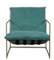 Fauteuil canapé convertible en métal une place, mobilier de style nordique et moderne, idéal pour un salon ou une chambre à coucher