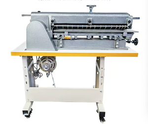 Machine de découpe de tissu en cuir de haute qualité 400W, machine à bande plate à aiguille unique pour éponge, moteur métallique - Product Image 3