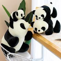 Peluche Panda Couverture Figurine Super Douce Remplissage en Coton PP Taille Personnalisée Cadeau d'Anniversaire pour Enfants