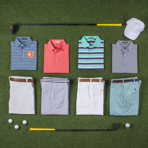 T-shirt polo de vêtements de golf vintage doux et performants de haute qualité à séchage rapide et de luxe avec logo personnalisé - Product Image 2