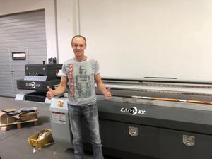 Công nghiệp RICOH G5 UV máy in phun 2.5m * 1.25m rộng định dạng nhà máy trực tiếp bán cho thẻ trứng cửa gỗ nguyên liệu máy in nhãn - Product Image 4