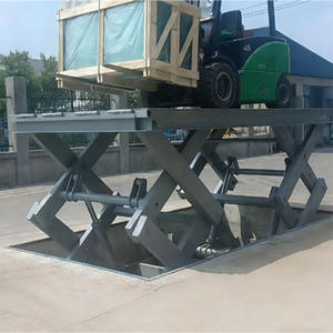 अनुकूलित हाइड्रोलिक कैंची लिफ्ट प्लेटफॉर्म लोड डॉक 5 टन एक्स-लिफ्ट तालिका एक्सटेंशन रैंप के साथ डॉक 5 टन एक्स-लिफ्ट टेबल - Product Image 2