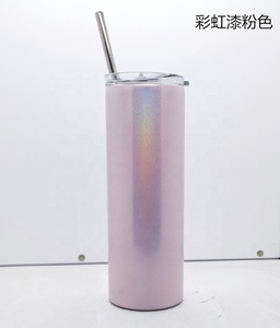 Gobelet en acier inoxydable brillant dans le noir avec impression par sublimation vente en gros - Product Image 6