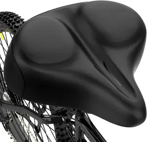 Manufacturers supply saddle with tail light saddle bike bicycle soft saddle bike seats