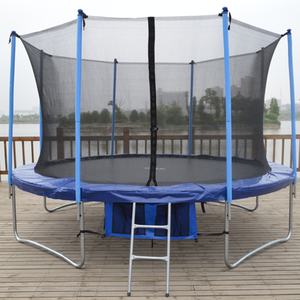 Grand <span class=keywords><strong>trampoline</strong></span> extérieur de 10 pieds - <span class=keywords><strong>4</strong></span> trampolines pour enfants et adultes avec filet - Product Image 4