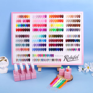 สีเจลแช่ปิดเจลยาทาเล็บธรรมชาติเปลือยยาทาเล็บเจลสำหรับศิลปะความงาม - Product Image 4