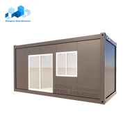 Zhongnan détachable personnalisé pas cher prix modulaire conteneur hôtel conception cabine maison minuscule portable préfabriqué conteneur maison