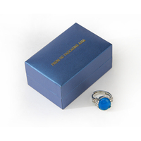 Ensemble de boîtes à bijoux de luxe, boîtes rigides avec laminage mat pour ranger bagues, colliers, bracelets, pendentifs - Doublure en éponge, prix de gros