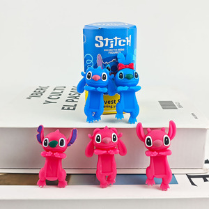 Paquete de 12 figuras de acción de Anime para niños, adornos de decoración para teléfono de coche, cajas ciegas de <span class=keywords><strong>Stitch</strong></span> <span class=keywords><strong>y</strong></span> <span class=keywords><strong>Lilo</strong></span> - Product Image 3
