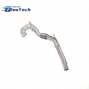 Tubería de Escape de Alto Flujo de Acero Inoxidable T304 con Protector Térmico para VW Golf MK7/MK7.5 GTI 2.0T EA888 Gen3 – Tubería de Escape de Fijación Directa - Product Image 3