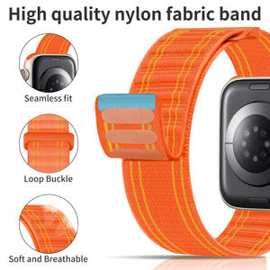 <span class=keywords><strong>Correa</strong></span> de Reloj HMJ, <span class=keywords><strong>Correa</strong></span> Deportiva Magnética Elástica de Nailon con Bucle para Reloj <span class=keywords><strong>Apple</strong></span>, <span class=keywords><strong>Correa</strong></span> para Reloj <span class=keywords><strong>Apple</strong></span> Ultra de 49 mm - Product Image 3