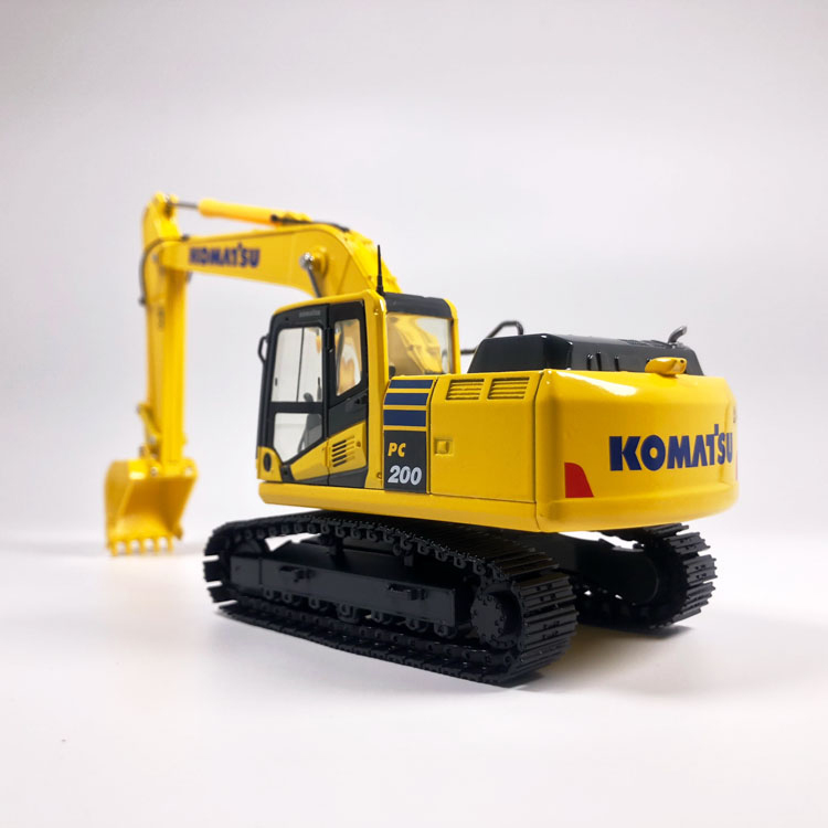 Excavator Model Komatsu PC200-10 Construction Models 1:50 Scale