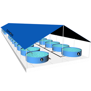 Nouveaux réservoirs de poissons ferme aquaculture grand système complet de pisciculture équipement de cage de pisciculture - Product Image 2
