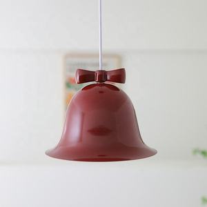 Candelabro pequeño nórdico Bow-knot Wind Girl Cream Red Lamp Cute Kids Lámpara de mesa Decoración del hogar Lámpara Led Kids 3D Night - Product Image 5